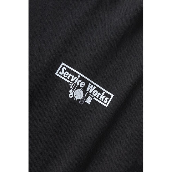 Service Works Unisex κοντομάνικη μπλούζα Pigment Dyed Trademark Tee